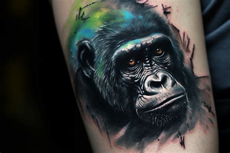 tattoo gorilla|Gorilla Tattoo Meaning and Symbolism: Fully Explained